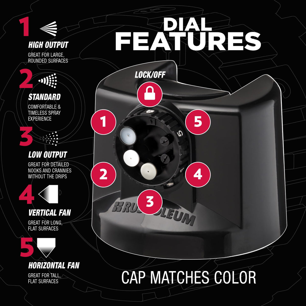 Each can covers 6-10 sq ft for efficient color and protection.
