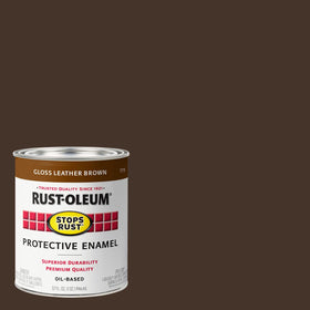 Rust-Oleum Stops Rust coverage close-up demonstrates quick-dry protection for surfaces.