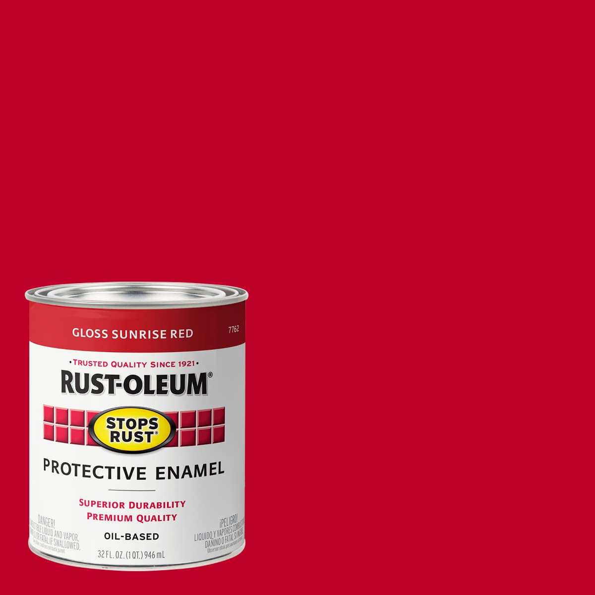 Rust-Oleum Stops Rust dries to touch in 2–4 hours for quick recoat options.