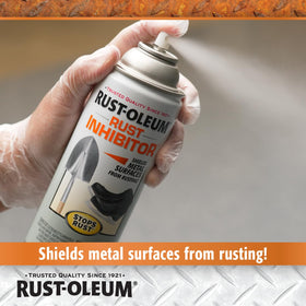 Rust-Oleum Stops Rust keeps outdoor railings and bikes shielded.