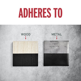 Glossy finish adds a fresh shine to surfaces