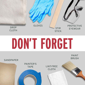 Rust-Oleum Stops Rust Hammered finish on a completed project demonstrates durability