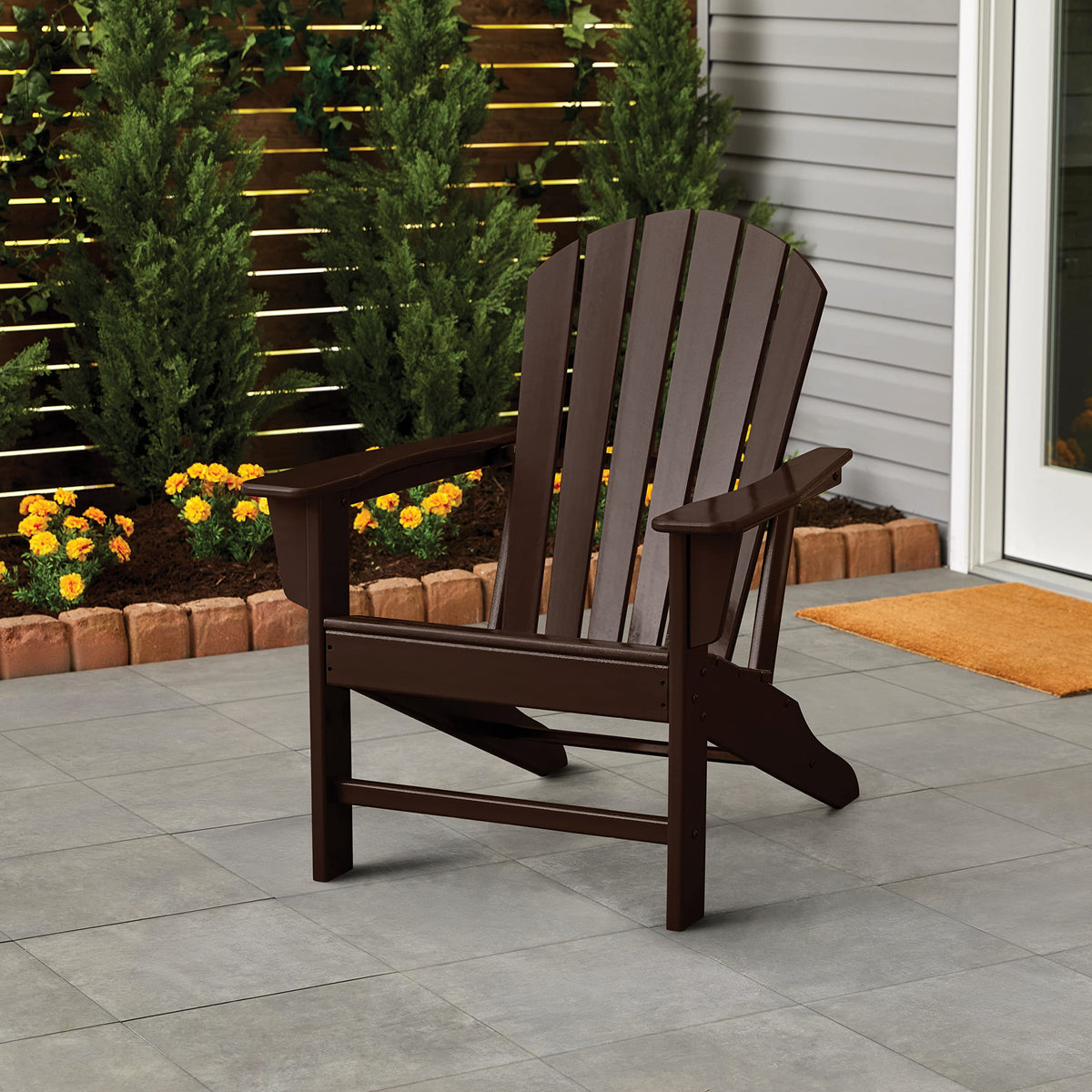Rust-Oleum Stops Rust protective enamel on metal closeup shows durable rust prevention.