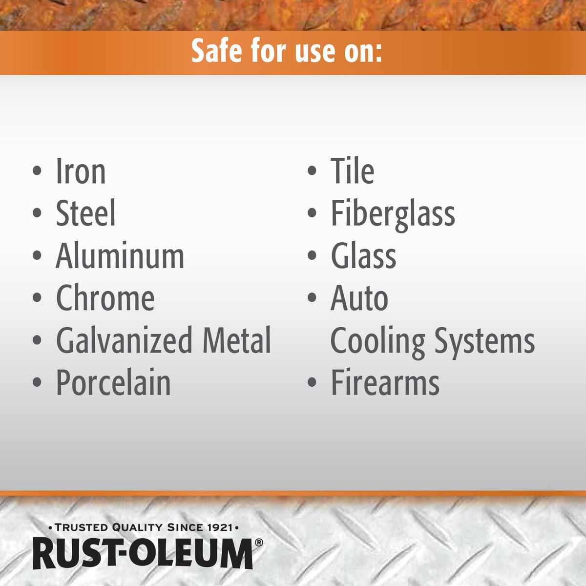 Rust-Oleum Stops Rust Rust Reformer bottle-pack image conveys six-pack convenience.