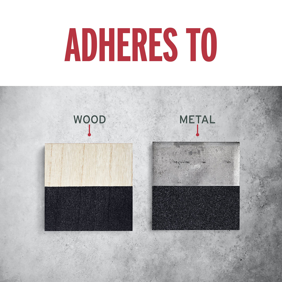 Dries to touch in 15 minutes with Rust-Oleum Stops Rust textured paint in black.