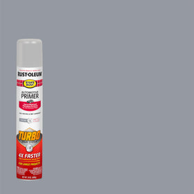 Rust-Oleum Stops Rust Turbo Automotive Primer in action shows turbo spray system efficiency.