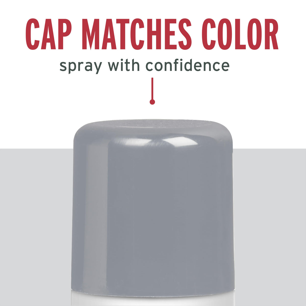 Durable gloss finish resists rust, abrasion, fading, and chipping