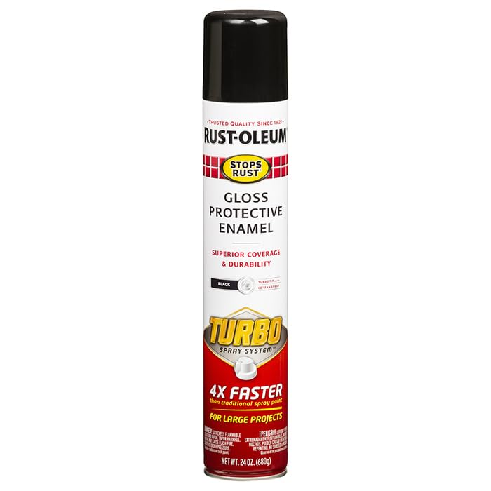 Protective oil-based enamel resists rust on metal, wood, concrete, and masonry surfaces.