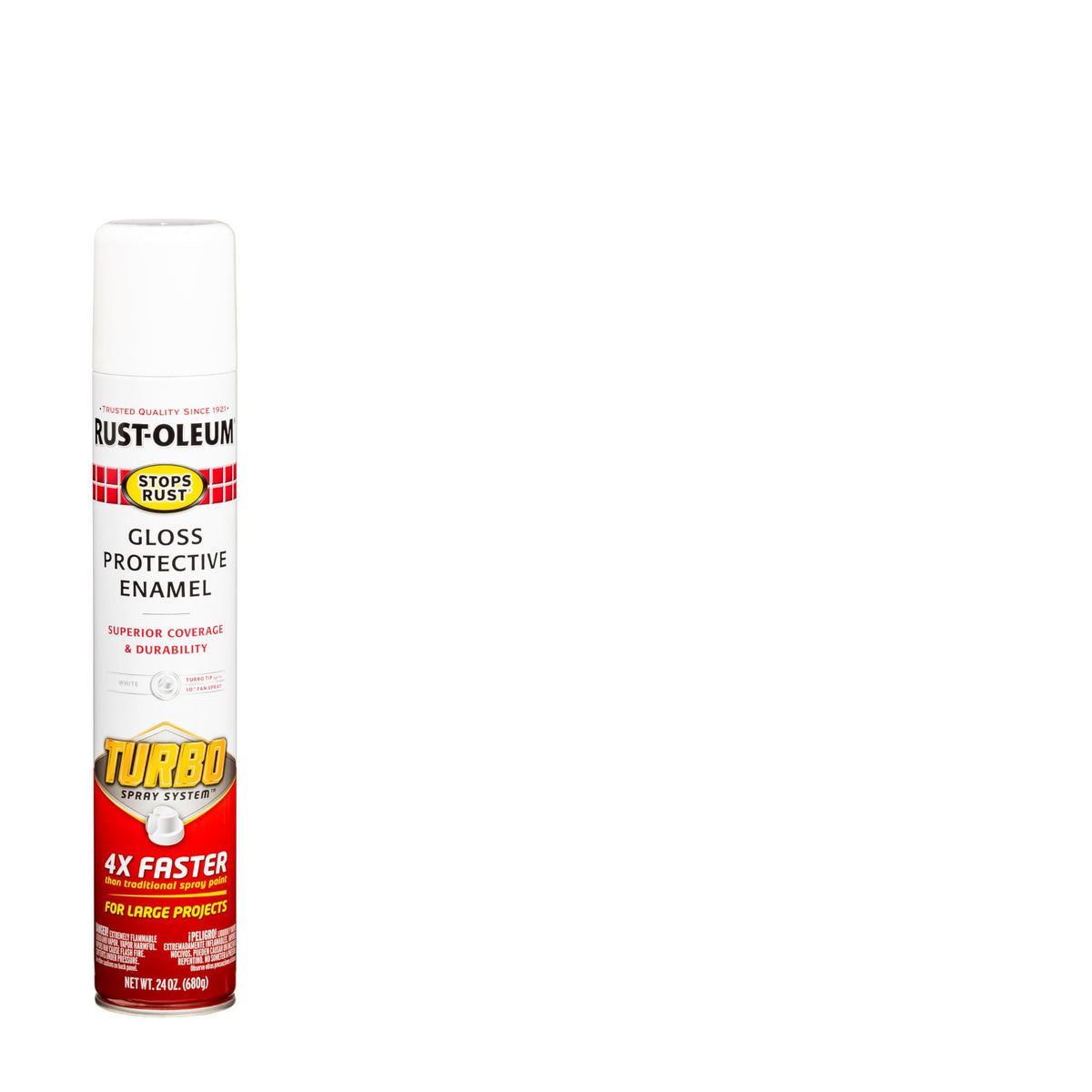 Turbo spray tip delivers faster coverage for large projects