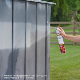 Rust-Oleum Stops Rust Turbo Spray System dries in 2 hours for quick recoat