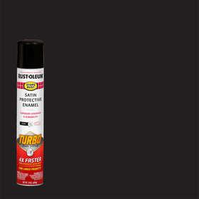 Turbo spray system nozzle delivering even spray and wide coverage