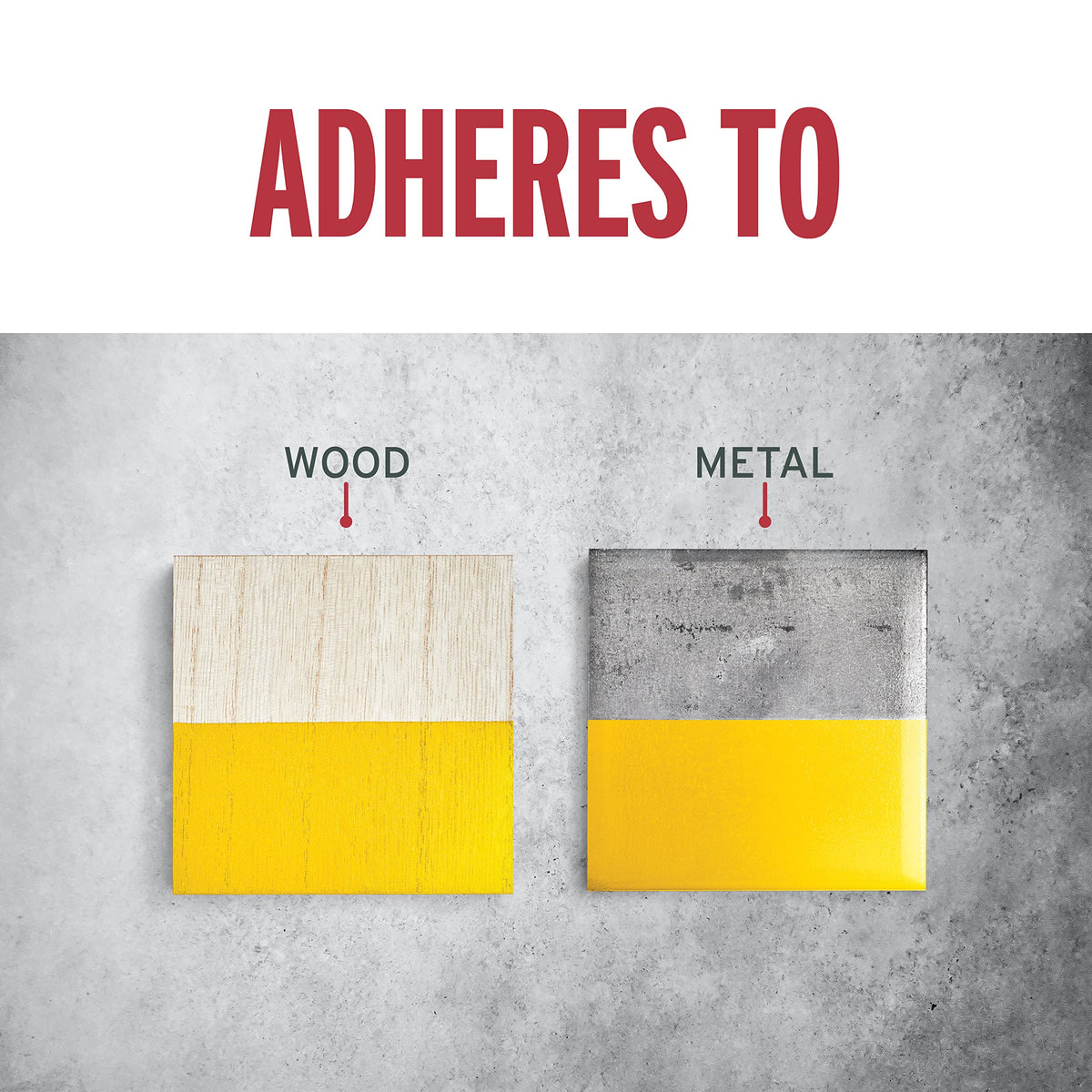 Rust-Oleum Stops Rust on wood exterior surface demonstrates weather protection.
