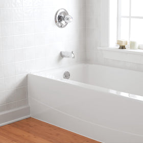 Rust-Oleum Tub and Tile finished surface reveals porcelain-like renewal