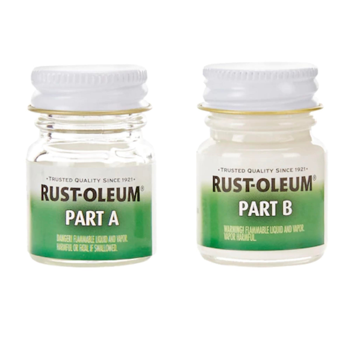 Rust-Oleum Tub and Tile mixing demonstrates durable, moisture-resistant repair option