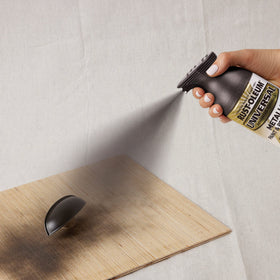 Rust-Oleum Universal on concrete patio ensures durable outdoor protection