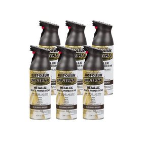 Rust-Oleum Universal all-surface pack-shot shows Oil Rubbed Bronze for durable metallic finish