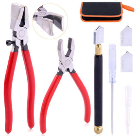 Rustark glass running pliers with ergonomic grip for controlled, precise pressure.