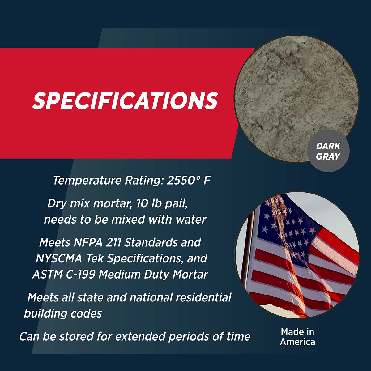 Rutland Dry Mix 211 dark gray finish enhances masonry aesthetics