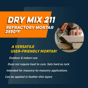 Rutland Dry Mix 211 parge coating creates a smooth dark gray firebox finish