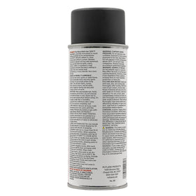 Rutland 1200F spray paint on stove surface providing rust resistance and long-lasting color.