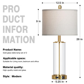Ruzectt living room end-table lamp setup creating a welcoming ambiance.