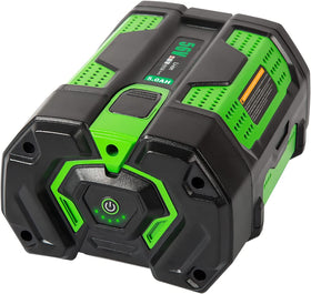 Ruzixt 56V battery overview with green body for long durability.
