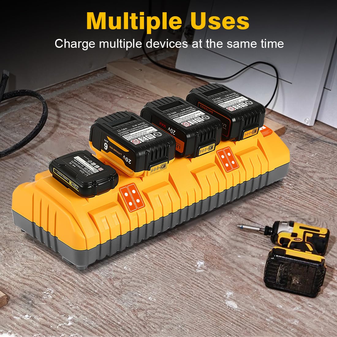 Compact and lightweight design fits easily in tool bags.