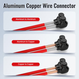 RVBOATPAT aluminum-to-aluminum splice with insulated, safe joint