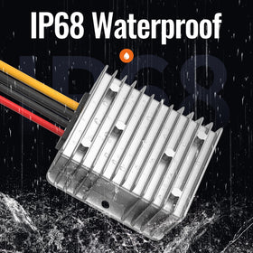 RVBOATPAT converter accepts 18-20V input for versatile setups