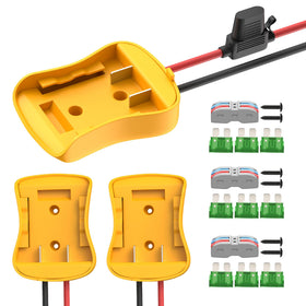 RVBOATPAT power wheel adapter compatible with Dewalt 20V batteries for versatile upgrades.