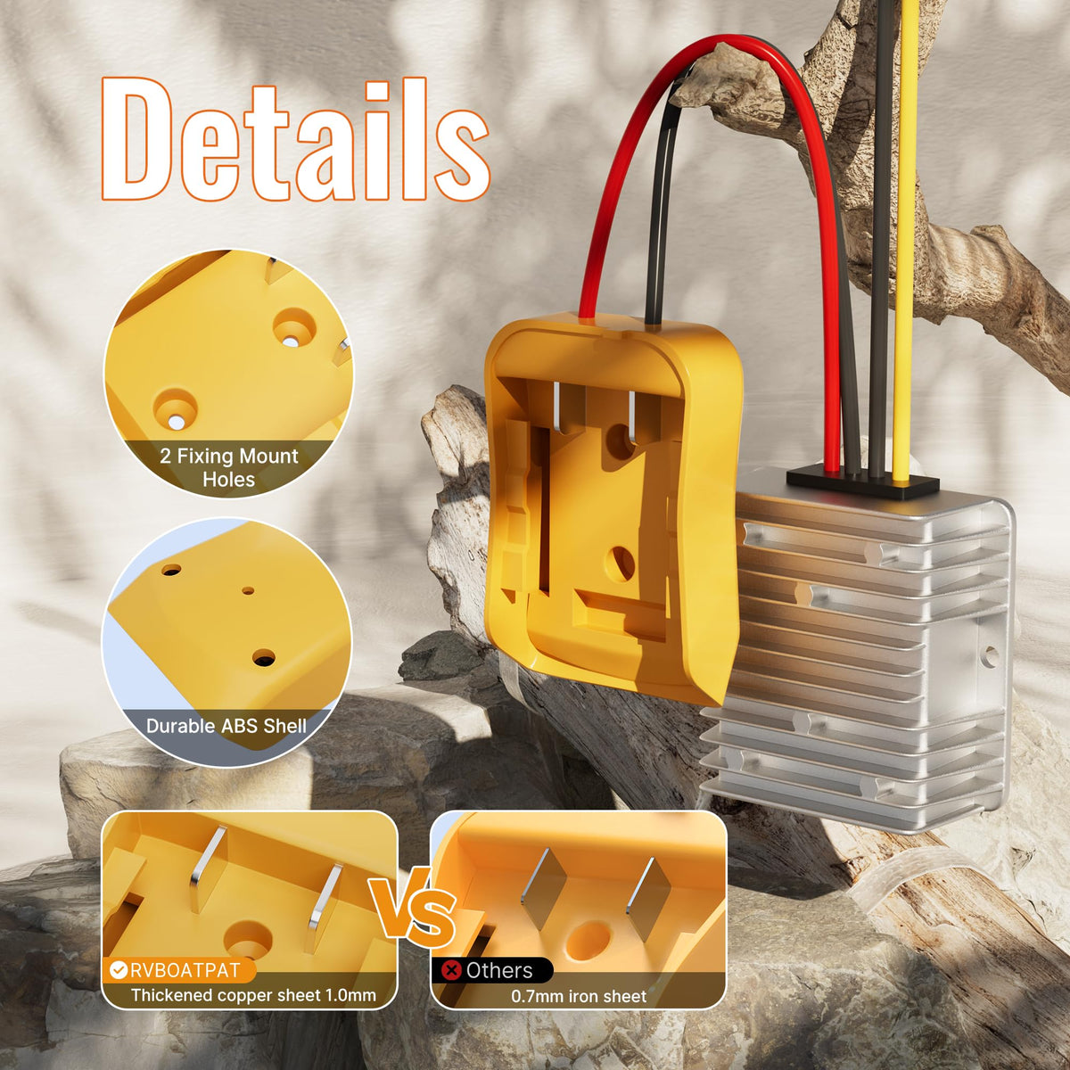 RVBOATPAT protection features ensure safer operation