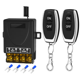 RVBOATPAT remote switch front view illustrating compact design for high power control