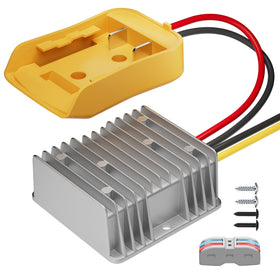 RVBOATPAT step-down converter dewalt 20V to 12V for compact DIY power