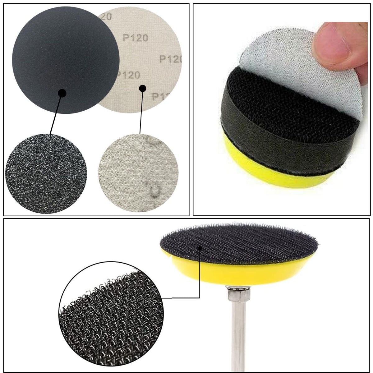 Rvetol included 1/4 inch round and hex shanks for tool compatibility