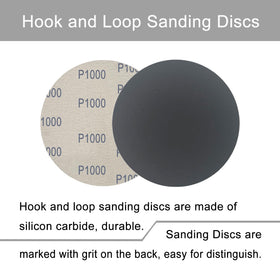 Rvetol 1500-grit disc provides refined finish for a ready-to-paint look.
