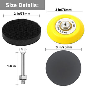 Rvetol foam buffering pad for controlled, even polishing