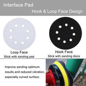Rvetol foam interface pad for smoother contact during sanding