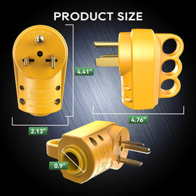 RVGUARD ETL-listed welder plug emphasizes safety and compliance.