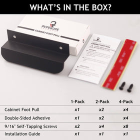 RVPEKUPE two mounting options improve versatility in the kitchen