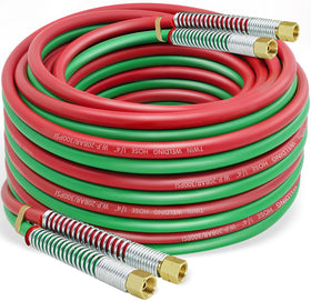 RX WELD 50 ft oxy-acetylene hose for extended welding reach.
