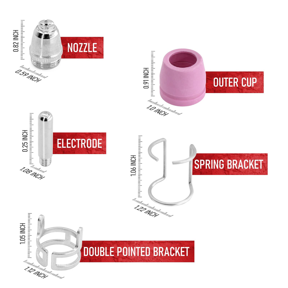 RX WELD AG60P compatibility guide for SG-55 and AG-60 torches