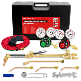 RX WELD mid-duty torch handle enables precise cuts and steady heat.