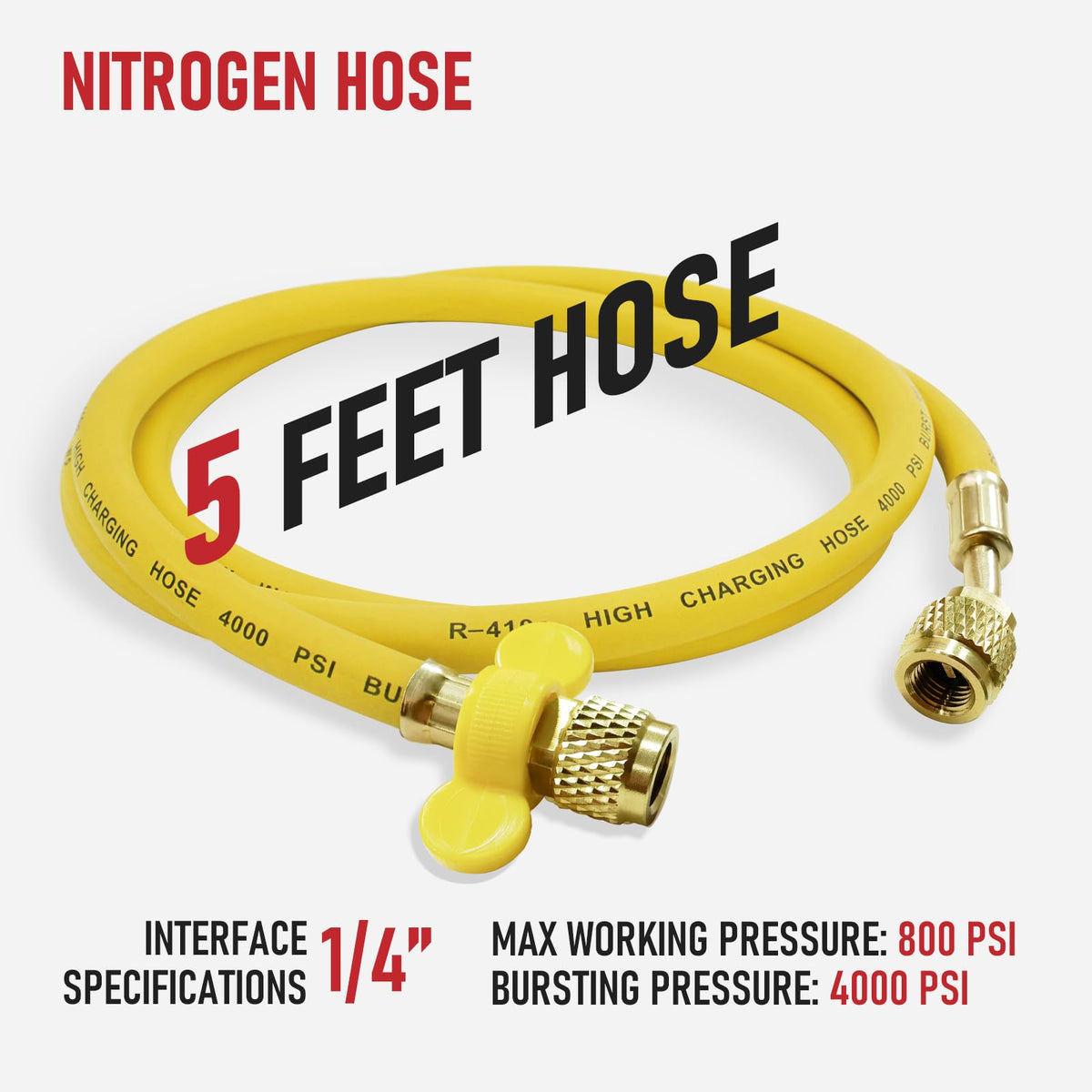 RX WELD 1/4-inch SAE flare outlet shown for versatile hose connections.