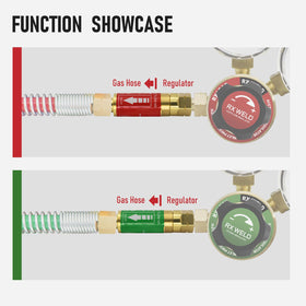 RX WELD one-way valve design minimizes backflow risk