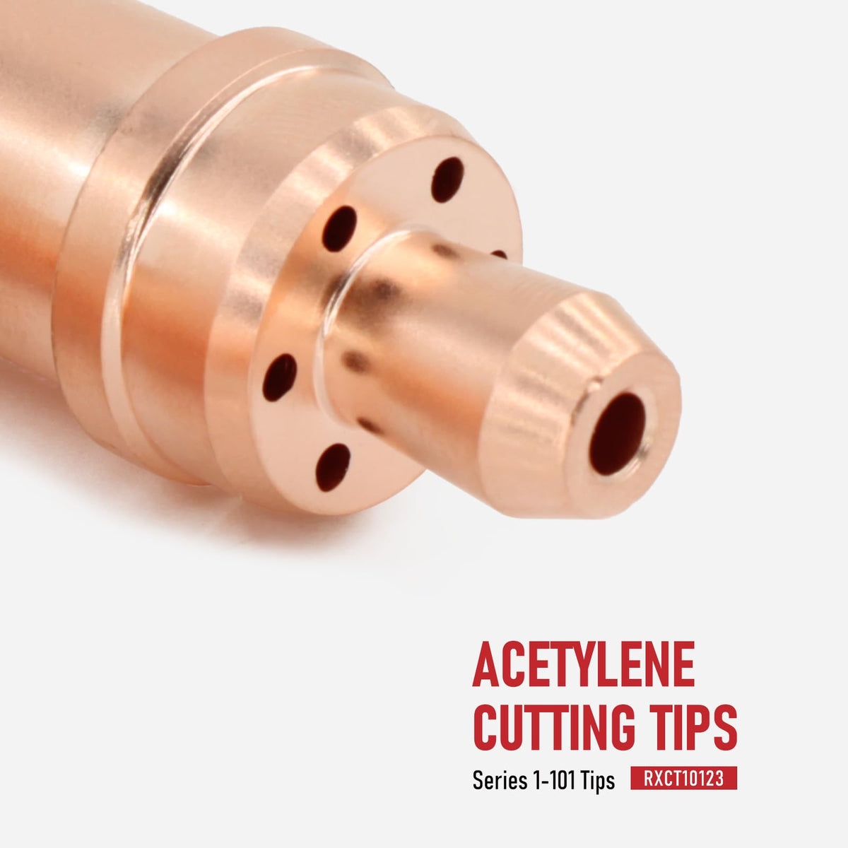 RX WELD V-style heavy-duty torch attachment promotes safe, clean cuts.