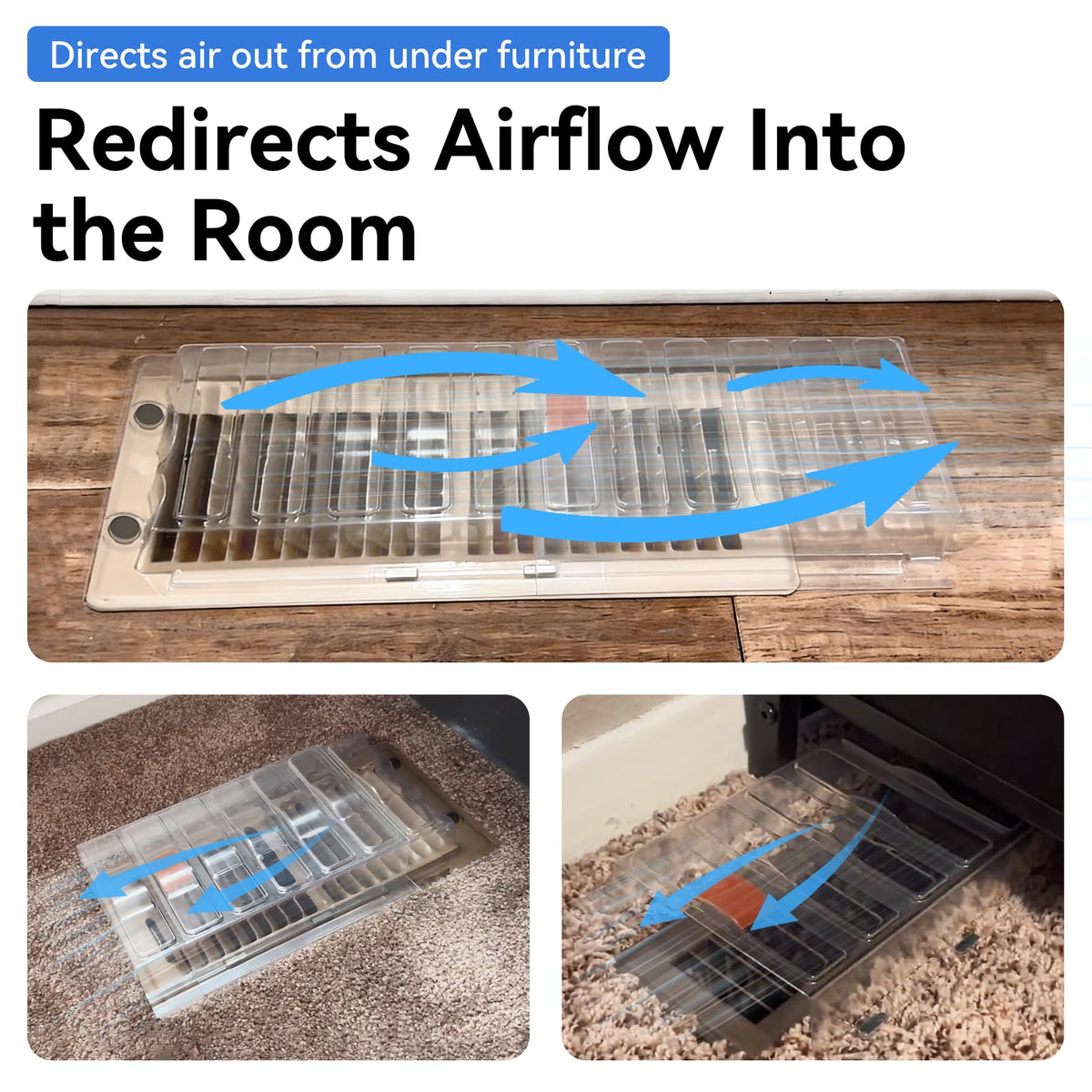 RXSIAT extendable vent extender displaying 9 to 17 inch range