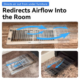 RXSIAT extendable vent extender displaying 9 to 17 inch range
