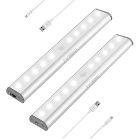 RXWLKJ stick-on light with magnet mount providing instant closet illumination.