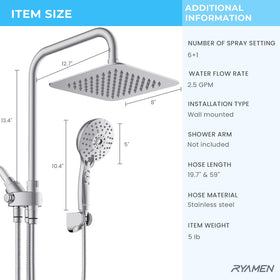 Ryamen easy installation guide and tools included for DIY setup