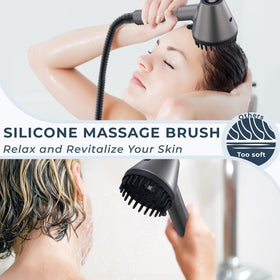 Ryamen one-touch pause: instant water stop during shampooing to save water.